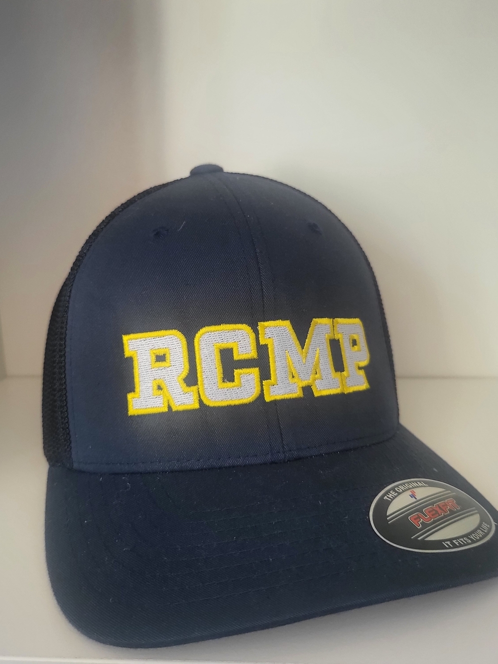 RCMP Embroidered Navy Flexfit Trucker Hat
